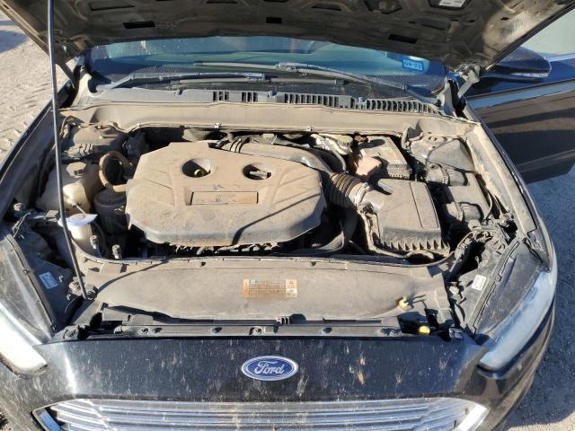 3FA6P0H94FR113098 - 2015 FORD FUSION SE BLACK photo 11