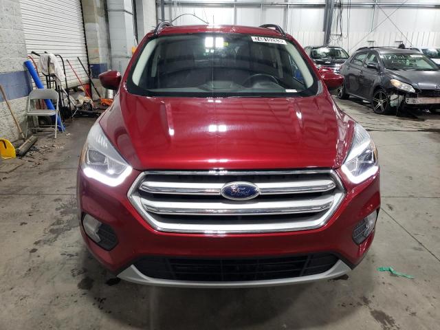 1FMCU9HDXJUB55092 - 2018 FORD ESCAPE SEL BURGUNDY photo 5