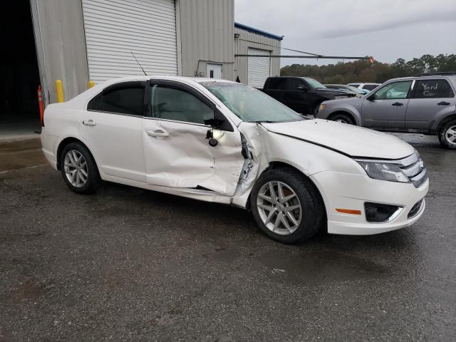 3FAHP0JG4CR330793 - 2012 FORD FUSION SEL WHITE photo 4