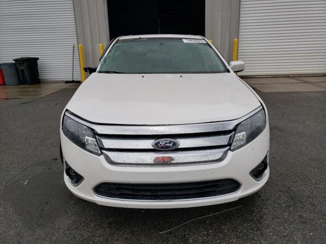 3FAHP0JG4CR330793 - 2012 FORD FUSION SEL WHITE photo 5