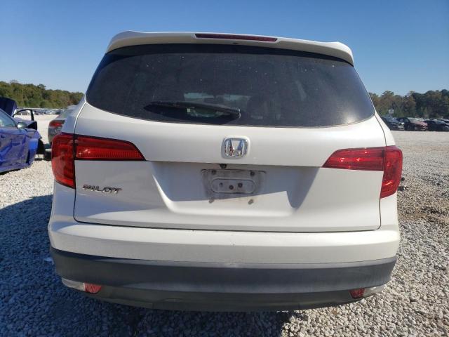 5FNYF5H57HB027739 - 2017 HONDA PILOT EXL WHITE photo 6