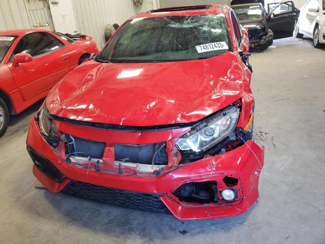 2HGFC1E58KH707116 - 2019 HONDA CIVIC SI RED photo 5