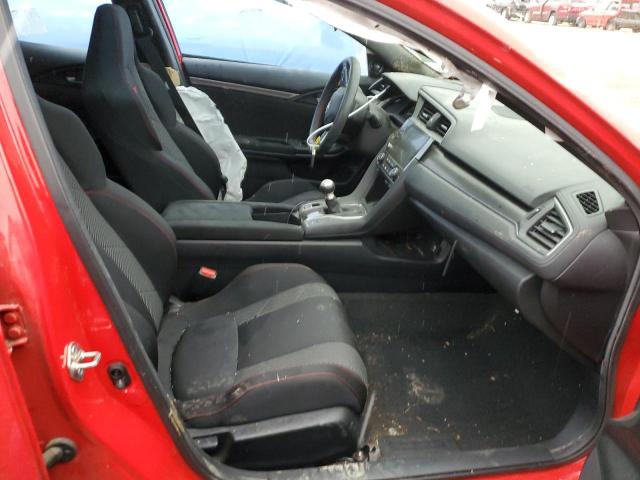 2HGFC1E58KH707116 - 2019 HONDA CIVIC SI RED photo 7