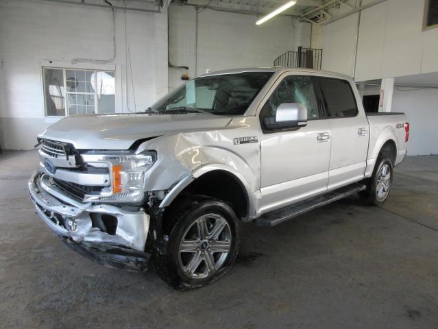 1FTEW1EG1JKF77089 - 2018 FORD F150 SUPERCREW SILVER photo 2