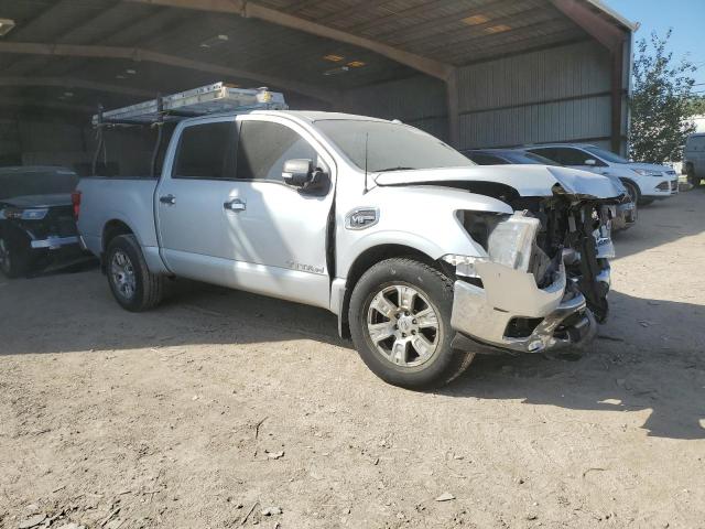 1N6AA1EK0HN545810 - 2017 NISSAN TITAN S SILVER photo 4