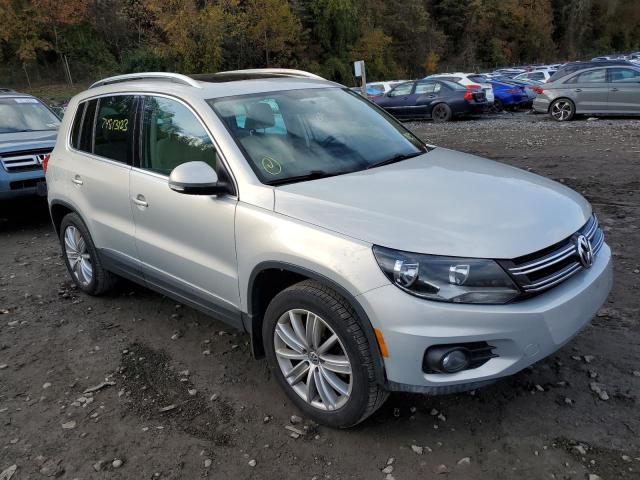 WVGBV7AX4FW571944 - 2015 VOLKSWAGEN TIGUAN S SILVER photo 4