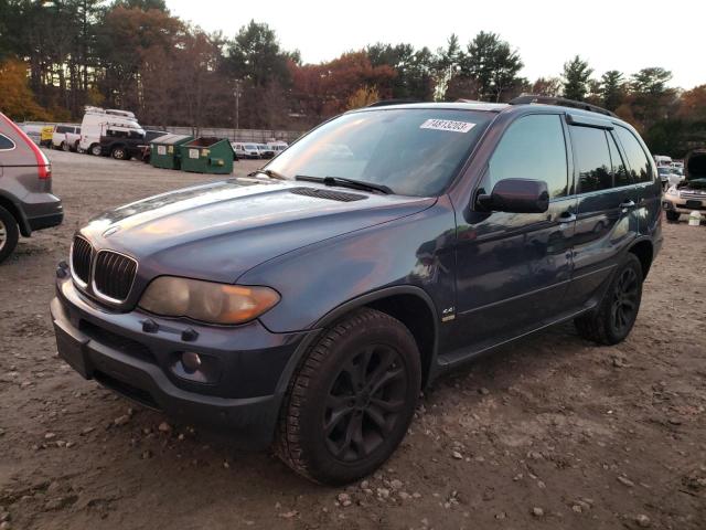 5UXFB53526LV24510 - 2006 BMW X5 4.4I BLUE photo 1