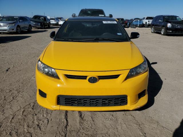 JTKJF5C70C3022987 - 2012 TOYOTA SCION TC YELLOW photo 5