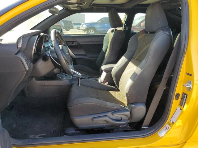 JTKJF5C70C3022987 - 2012 TOYOTA SCION TC YELLOW photo 7