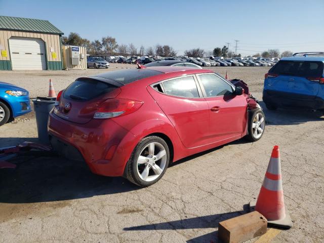 KMHTC6AD2DU101172 - 2013 HYUNDAI VELOSTER RED photo 3