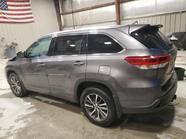 5TDJZRFH5HS448514 - 2017 TOYOTA HIGHLANDER SE GRAY photo 2