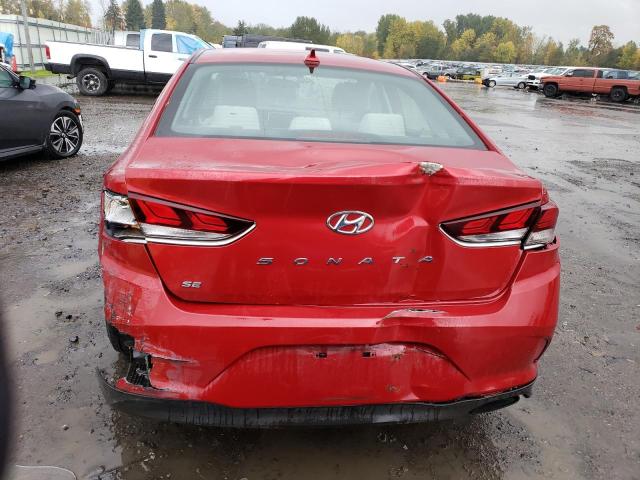 5NPE24AF9JH601292 - 2018 HYUNDAI SONATA SE MAROON photo 6