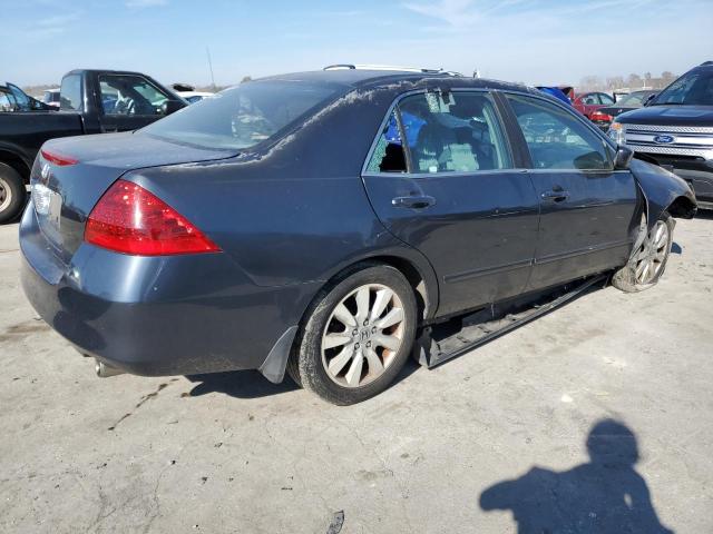 1HGCM66487A021067 - 2007 HONDA ACCORD SE GRAY photo 3