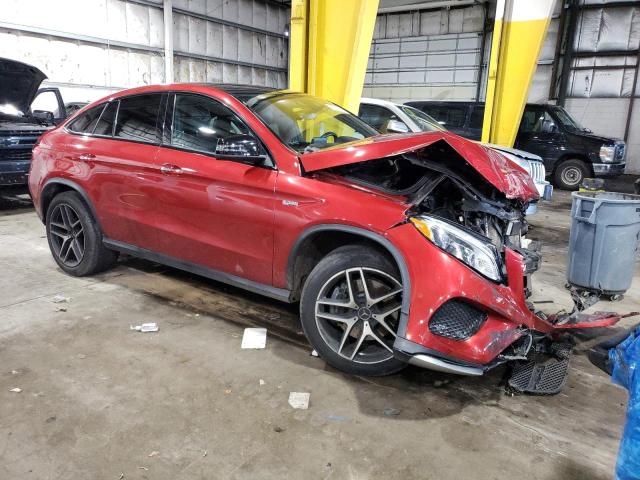 4JGED6EB9HA058231 - 2017 MERCEDES-BENZ GLE COUPE 43 AMG RED photo 4