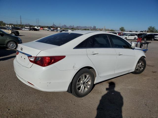 5NPEB4AC0DH733139 - 2013 HYUNDAI SONATA GLS WHITE photo 3