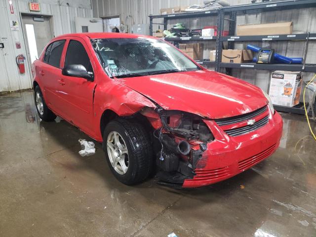 1G1AK58F787132611 - 2008 CHEVROLET COBALT LS RED photo 4