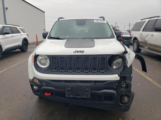 ZACCJBCT5FPB91381 - 2015 JEEP RENEGADE TRAILHAWK WHITE photo 5