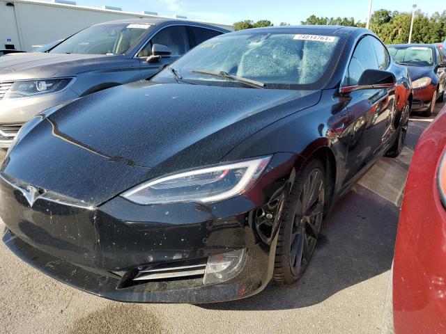 5YJSA1E41JF270302 - 2018 TESLA MODEL S 黑色 照片 1