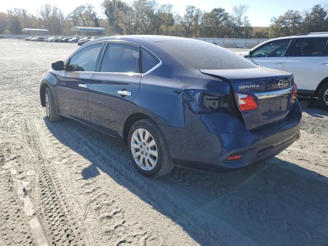 3N1AB7AP5JY335025 - 2018 NISSAN SENTRA S BLUE photo 2