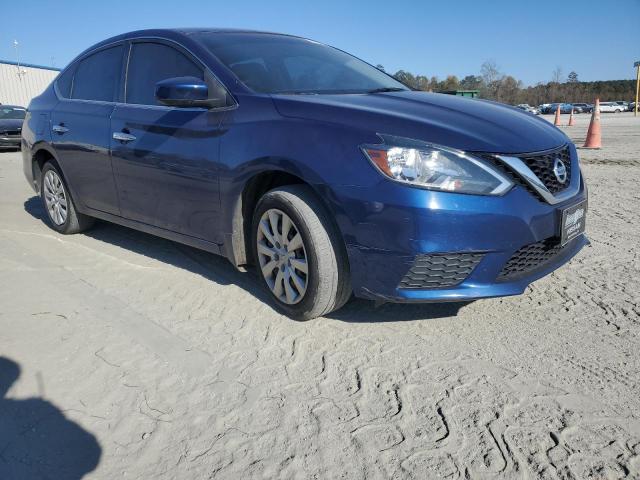 3N1AB7AP5JY335025 - 2018 NISSAN SENTRA S BLUE photo 4