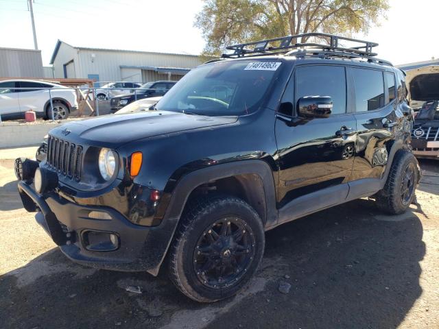 ZACCJBBB7JPH05684 - 2018 JEEP RENEGADE LATITUDE BLACK photo 1