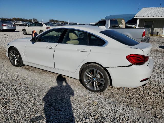 WBA4J3C55KBL09376 - 2019 BMW 430XI GRAN COUPE WHITE photo 2