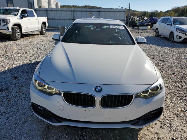 WBA4J3C55KBL09376 - 2019 BMW 430XI GRAN COUPE WHITE photo 5