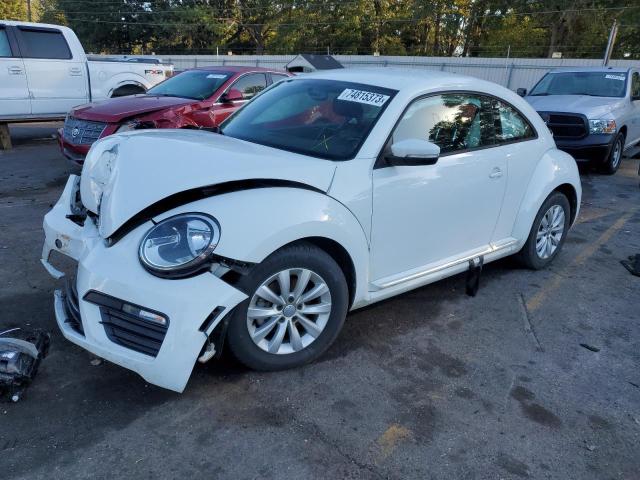 3VWFD7AT7KM707836 - 2019 VOLKSWAGEN BEETLE S WHITE photo 1