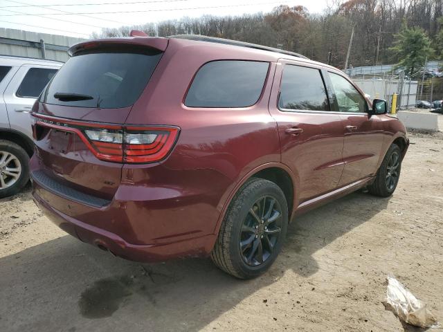 1C4RDJDG3JC462464 - 2018 DODGE DURANGO GT BURGUNDY photo 3