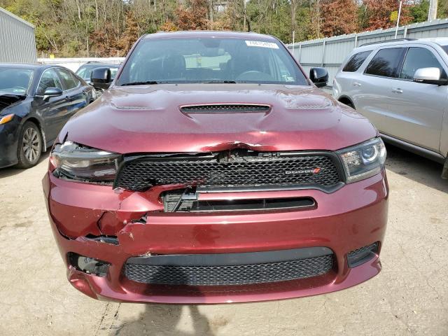 1C4RDJDG3JC462464 - 2018 DODGE DURANGO GT BURGUNDY photo 5