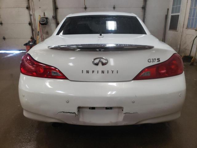 JN1CV6FE6BM950995 - 2011 INFINITI G37 BASE WHITE photo 6