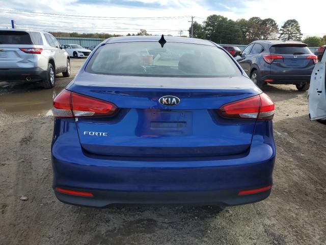 3KPFL4A72HE098861 - 2017 KIA FORTE LX BLUE photo 6