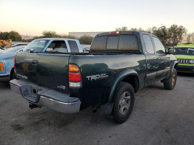 5TBRT34143S350874 - 2003 TOYOTA TUNDRA ACCESS CAB SR5 GREEN photo 3