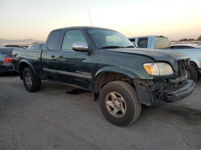 5TBRT34143S350874 - 2003 TOYOTA TUNDRA ACCESS CAB SR5 GREEN photo 4