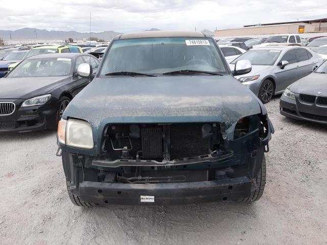5TBRT34143S350874 - 2003 TOYOTA TUNDRA ACCESS CAB SR5 GREEN photo 5