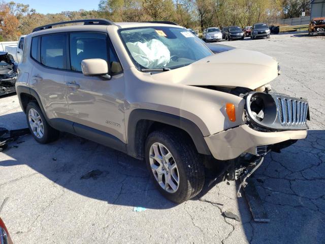 ZACCJBBT8GPE13284 - 2016 JEEP RENEGADE LATITUDE TAN photo 4