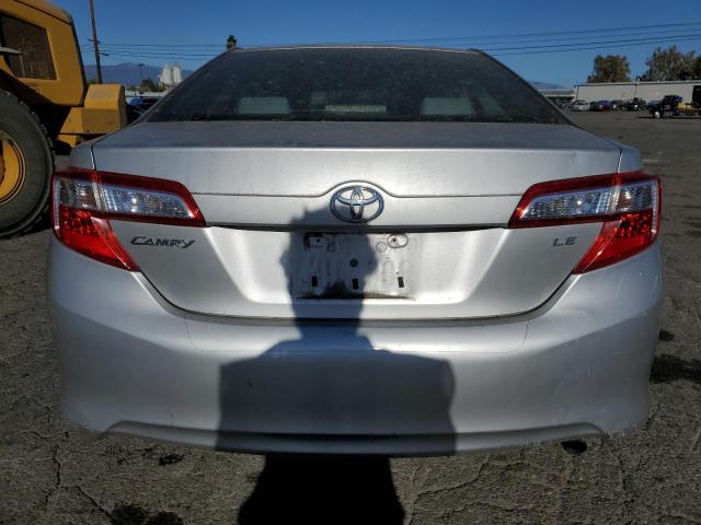 4T4BF1FK3CR171748 - 2012 TOYOTA CAMRY BASE SILVER photo 6