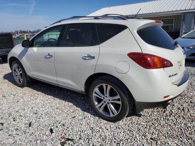 JN8AZ1MW0AW119250 - 2010 NISSAN MURANO S WHITE photo 2