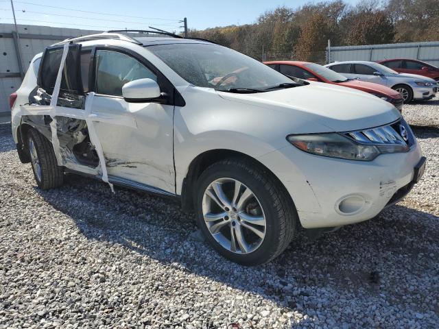 JN8AZ1MW0AW119250 - 2010 NISSAN MURANO S WHITE photo 4