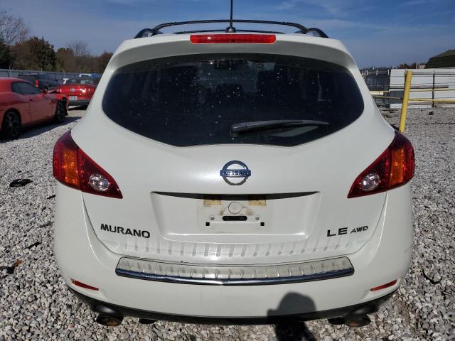 JN8AZ1MW0AW119250 - 2010 NISSAN MURANO S WHITE photo 6