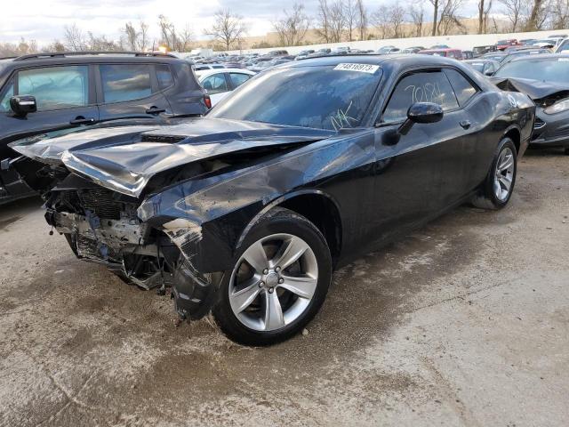 2C3CDZAG6GH253898 - 2016 DODGE CHALLENGER SXT BLACK photo 1