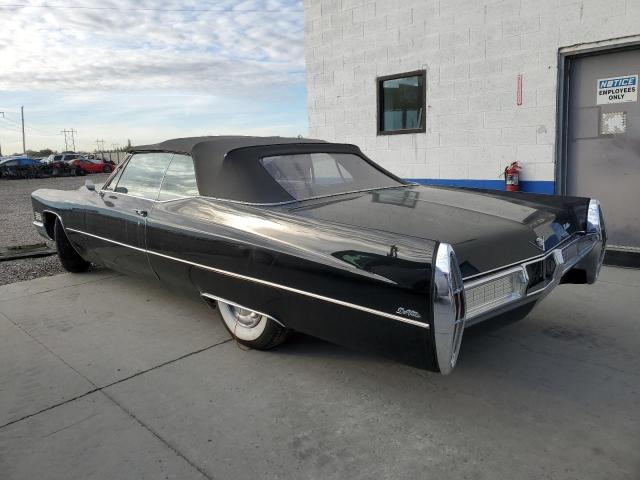 F7265852 - 1967 CADILLAC DEVILLE BLACK photo 2