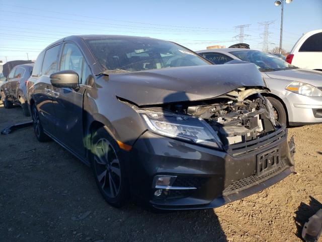 5FNRL6H94KB057911 - 2019 HONDA ODYSSEY ELITE Grau Foto 4