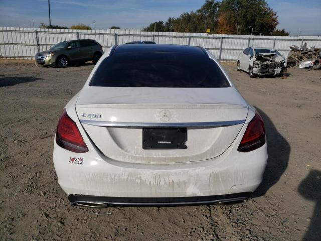 WDDWF8DB7LR555956 - 2020 MERCEDES-BENZ C 300 WHITE photo 6