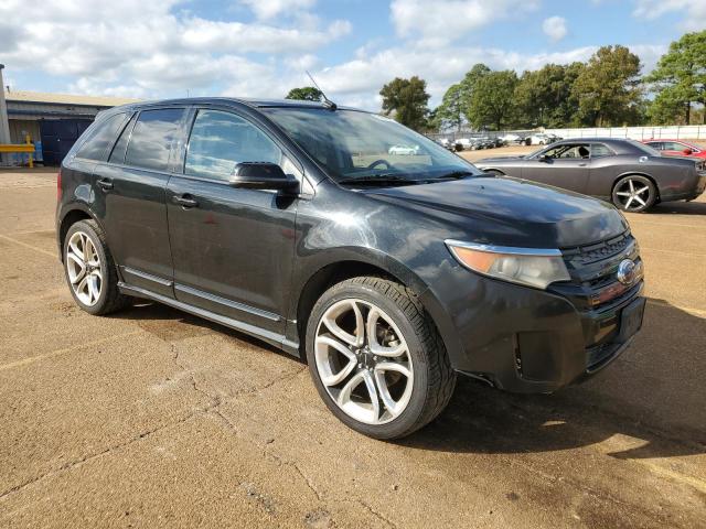 2FMDK3AK1DBA36101 - 2013 FORD EDGE SPORT BLACK photo 4