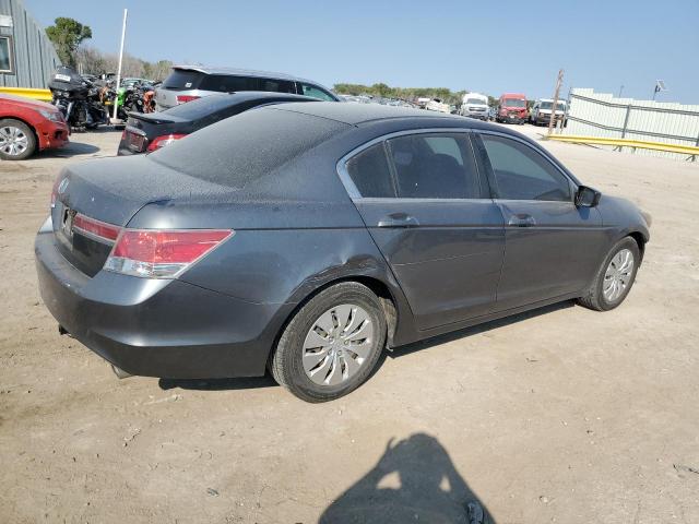 1HGCP2F34CA149369 - 2012 HONDA ACCORD LX GRAY photo 3