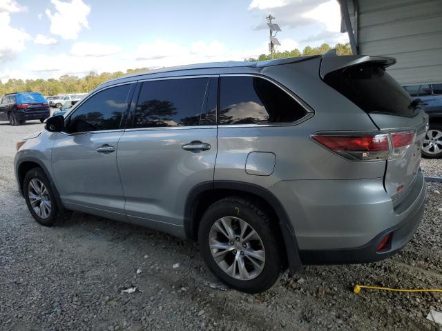 5TDJKRFH4FS113441 - 2015 TOYOTA HIGHLANDER XLE Gris foto 2
