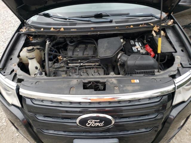 2FMDK4AK5CBA51771 - 2012 FORD EDGE SPORT BLACK photo 12