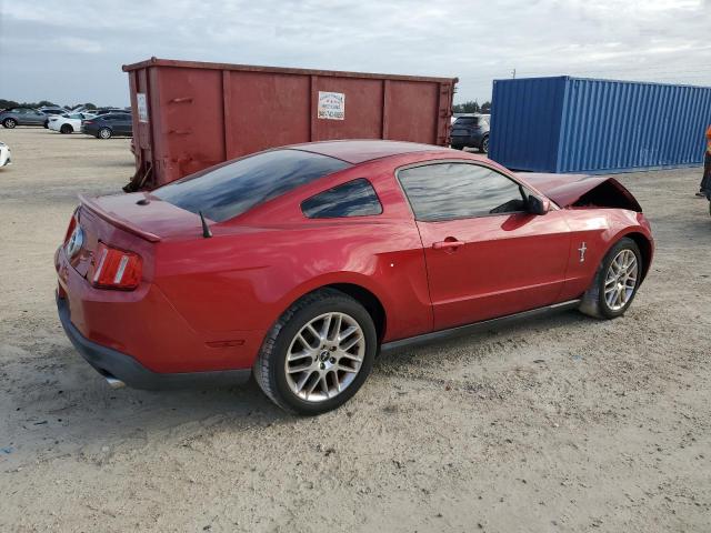 1ZVBP8AM0C5277546 - 2012 FORD MUSTANG RED photo 3