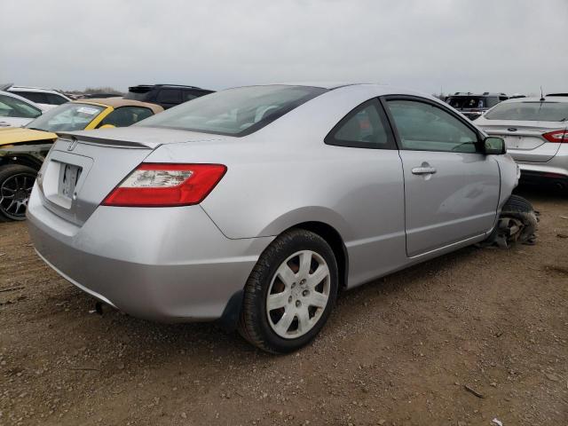 2HGFG12629H522720 - 2009 HONDA CIVIC LX SILVER photo 3